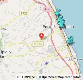 Mappa Strada Prov. Sant’Elpidio, 63821 Porto Sant'Elpidio FM, Italia (2.29)