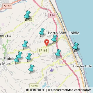 Mappa Strada Prov. Sant’Elpidio, 63821 Porto Sant'Elpidio FM, Italia (2.43917)