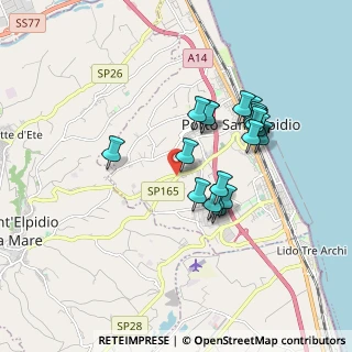 Mappa Strada Prov. Sant’Elpidio, 63821 Porto Sant'Elpidio FM, Italia (1.609)