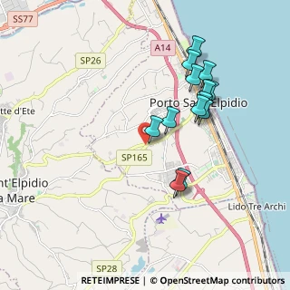 Mappa Strada Prov. Sant’Elpidio, 63821 Porto Sant'Elpidio FM, Italia (1.83231)