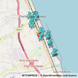 Mappa Via del Palo, 63821 Porto Sant'Elpidio FM, Italia (0.831)