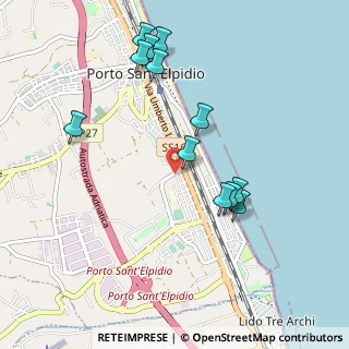 Mappa Via del Palo, 63821 Porto Sant'Elpidio FM, Italia (1.04083)