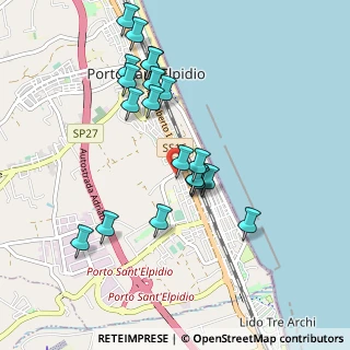 Mappa Via del Palo, 63821 Porto Sant'Elpidio FM, Italia (0.942)