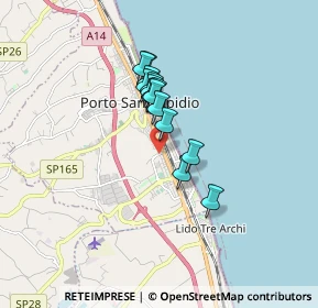 Mappa Via del Palo, 63821 Porto Sant'Elpidio FM, Italia (1.20643)