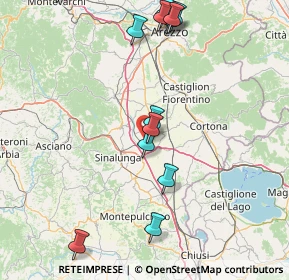 Mappa Strada Provinciale 13 Cassia, 52045 Foiano della Chiana AR, Italia (19.39077)