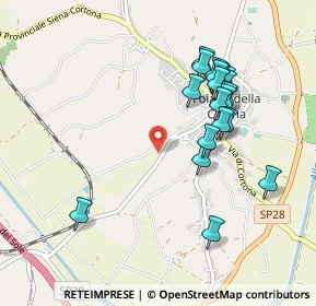 Mappa Strada Provinciale 13 Cassia, 52045 Foiano della Chiana AR, Italia (0.9735)