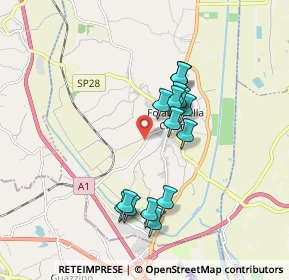 Mappa Strada Provinciale 13 Cassia, 52045 Foiano della Chiana AR, Italia (1.61867)