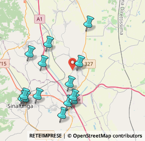 Mappa Strada Provinciale 13 Cassia, 52045 Foiano della Chiana AR, Italia (4.59)