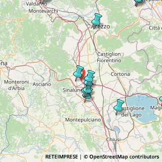 Mappa A1 - Autostrada del Sole, 52045 Foiano della Chiana AR, Italia (21.08769)