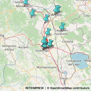Mappa A1 - Autostrada del Sole, 52045 Foiano della Chiana AR, Italia (13.12)
