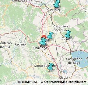 Mappa A1 - Autostrada del Sole, 52045 Foiano della Chiana AR, Italia (25.32133)