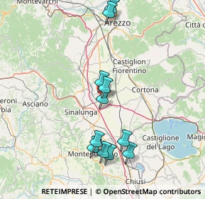 Mappa Via B. Buozzi, 52045 Foiano della Chiana AR, Italia (15.55091)