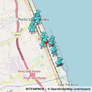Mappa Via Asiago, 63821 Porto Sant'Elpidio FM, Italia (0.8175)
