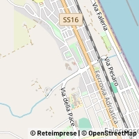 Kaart Porto Sant'Elpidio