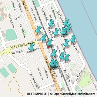 Mappa Via Savona, 63821 Porto Sant'Elpidio FM, Italia (0.2065)
