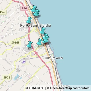 Mappa Via Savona, 63821 Porto Sant'Elpidio FM, Italia (1.72909)
