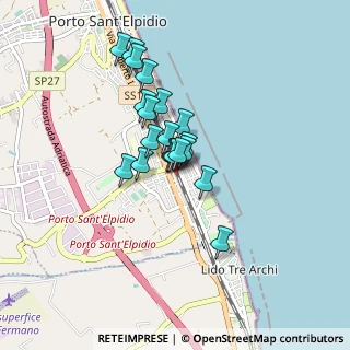 Mappa Via Savona, 63821 Porto Sant'Elpidio FM, Italia (0.611)