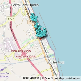 Mappa Via Savona, 63821 Porto Sant'Elpidio FM, Italia (0.388)