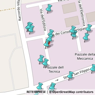 Mappa Via del Consorzio C.A.R., 63821 Porto Sant'Elpidio FM, Italia (0.09762)