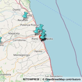 Mappa Via del Consorzio C.A.R., 63821 Porto Sant'Elpidio FM, Italia (25.67375)