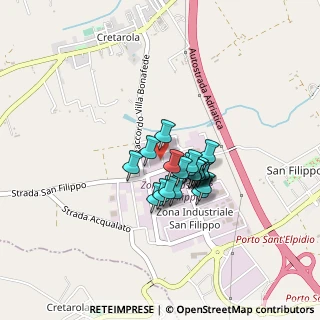 Mappa Via Dell`Agricoltura, 63821 Porto Sant'Elpidio FM, Italia (0.2845)