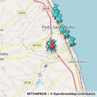 Mappa Via Dell`Agricoltura, 63821 Porto Sant'Elpidio FM, Italia (1.68688)