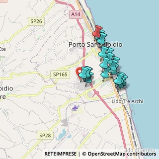 Mappa Via Dell`Agricoltura, 63821 Porto Sant'Elpidio FM, Italia (1.589)