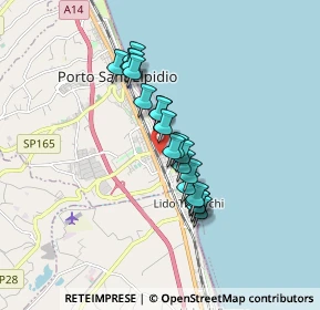 Mappa Via Torino, 63821 Porto Sant'Elpidio FM, Italia (1.3335)