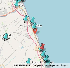 Mappa Via Torino, 63821 Porto Sant'Elpidio FM, Italia (6.487)