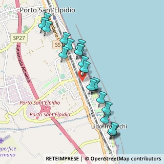 Mappa Via Torino, 63821 Porto Sant'Elpidio FM, Italia (0.9985)