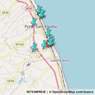 Mappa Via II Giugno, 63821 Porto Sant'Elpidio FM, Italia (1.61273)