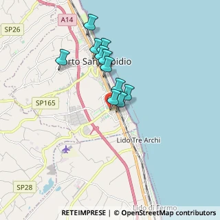 Mappa Via II Giugno, 63821 Porto Sant'Elpidio FM, Italia (1.45727)