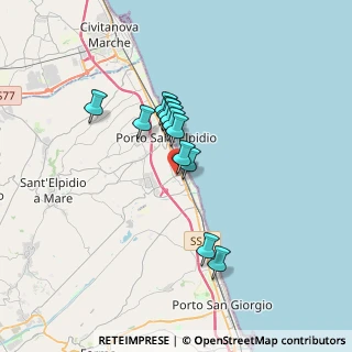 Mappa Via II Giugno, 63821 Porto Sant'Elpidio FM, Italia (2.59167)