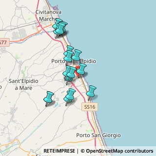 Mappa Via II Giugno, 63821 Porto Sant'Elpidio FM, Italia (3.28)