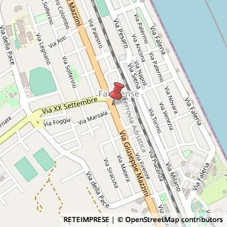 Mappa Via Giuseppe Mazzini, 224, 63821 Porto Sant'Elpidio, Fermo (Marche)