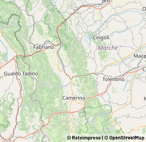 Mappa 62022 Gagliole MC, Italia (12.8385)