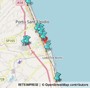 Mappa Via Venezia, 63821 Porto Sant'Elpidio FM, Italia (1.87091)