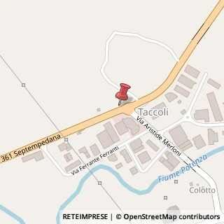 Mappa Strada Statale 361, 116, 62027 San Severino Marche, Macerata (Marche)