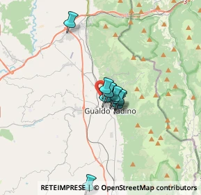 Mappa Via delle Cartiere, 06023 Gualdo Tadino PG, Italia (2.67)