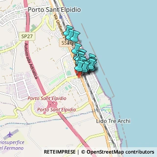 Mappa Via Marsala, 63821 Porto Sant'Elpidio FM, Italia (0.389)