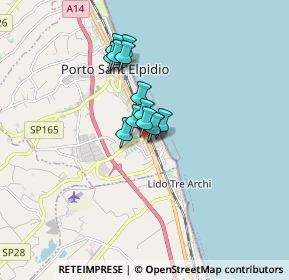 Mappa Via Marsala, 63821 Porto Sant'Elpidio FM, Italia (1.04615)