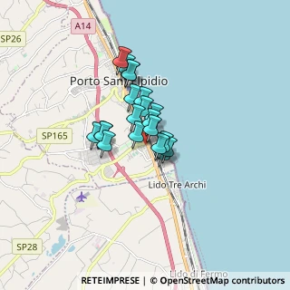 Mappa Via Marsala, 63821 Porto Sant'Elpidio FM, Italia (1.064)