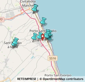 Mappa 63821 Fermo FM, Italia (2.81909)