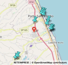 Mappa Piazzale della Meccanica, 63821 Porto Sant'Elpidio FM, Italia (2.23571)
