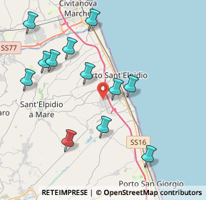 Mappa Piazzale della Meccanica, 63821 Porto Sant'Elpidio FM, Italia (4.37)