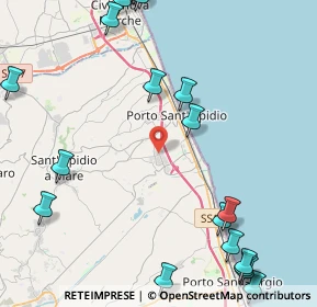 Mappa Piazzale della Meccanica, 63821 Porto Sant'Elpidio FM, Italia (6.402)