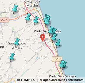 Mappa Piazzale della Meccanica, 63821 Porto Sant'Elpidio FM, Italia (4.17857)