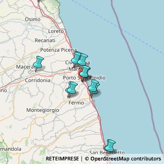 Mappa Piazzale della Meccanica, 63821 Porto Sant'Elpidio FM, Italia (13.90154)