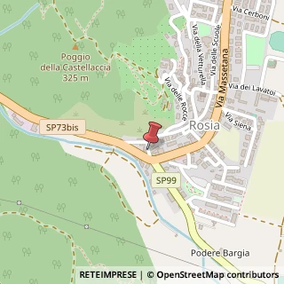 Mappa Via del Borgo, 108, 53018 Sovicille, Siena (Toscana)
