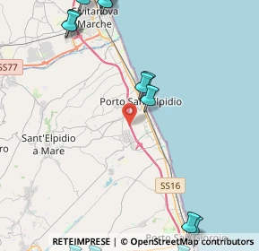 Mappa E55, 63821 Porto Sant'Elpidio FM, Italia (6.62)